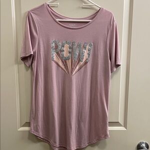 Women's Pink Graphic Tee